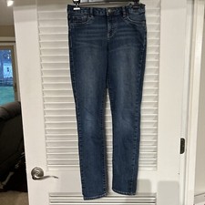 Girl's GAP Denim Medium Wash Stretch Super Skinny Jeans Sz 14 Reg