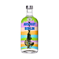 Absolut Vodka 0,7L Berlin 2014 Sammler Wodka Germany Deutschland Alex NEU VOLL