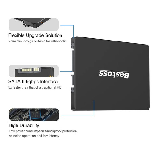 10/5PCS SSD 120GB For Laptop Desktop Solid State Drive HDD Internal Hard Drive - Picture 9 of 23