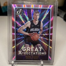 2021-22 Panini Donruss- Great X-Pectations Holo Pink Laser #12 Franz Wagner (RC)