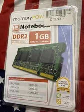 Memory Power Centon Notebook Memory 1GB DDR2 SDRAM Memory Module SO-DIMM 200 Pin