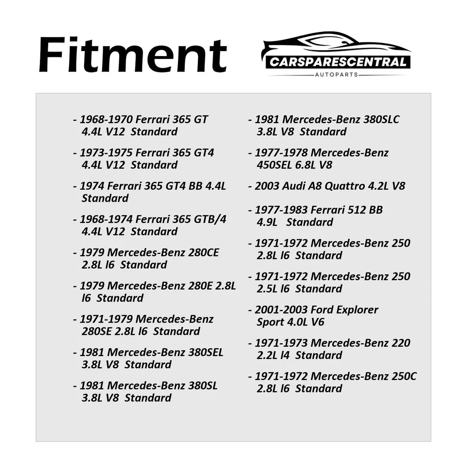 Termostato refrigerante motor para Mercedes-Benz 280SL 1971 estándar Foto 3 de 4