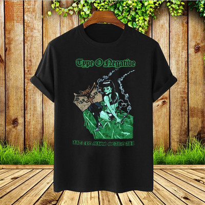 TYPE O NEGATIVE Little Miss Scare Short Sleeve Black All Size Gift Shirt VC254
