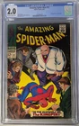 Amazing Spider-Man #51 CGC 2.0 OW/W Pages 2nd App Kingpin/1st Cover (Daredevil)