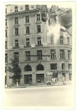 Orig. Foto zerstörtes Hochhaus in CHARKOW Ukraine 1943