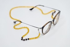 Unique Amber Eyeglass Chains Sunglass Retainer Strap Eyewear Retainer Eyeglass