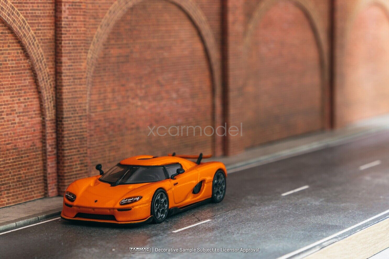 In Stock Tarmac Works 1/64 Koenigsegg CC850 Orange Diecast Model Car