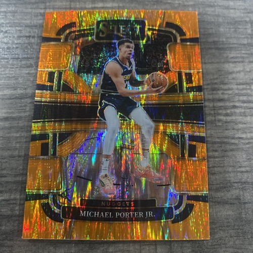 2023-24 PANINI SELECT Concourse Orange Flash Prizm Toumani Camara #81