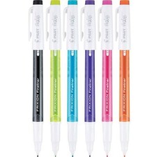 Pilot Marker Pen Frixion Fineliner 0.7 mm Fine Point Erasable, Pack of 6 11881