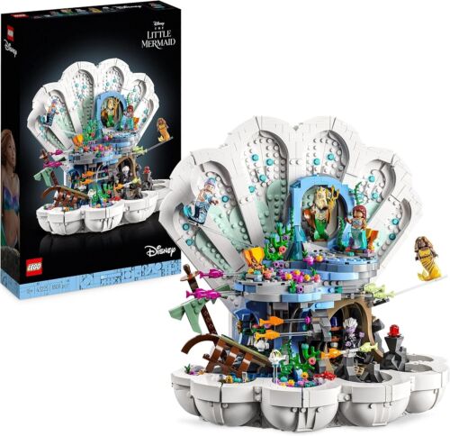 LEGO DISNEY: THE LITTLE MERMAID ROYAL CLAMSHELL (43225) New