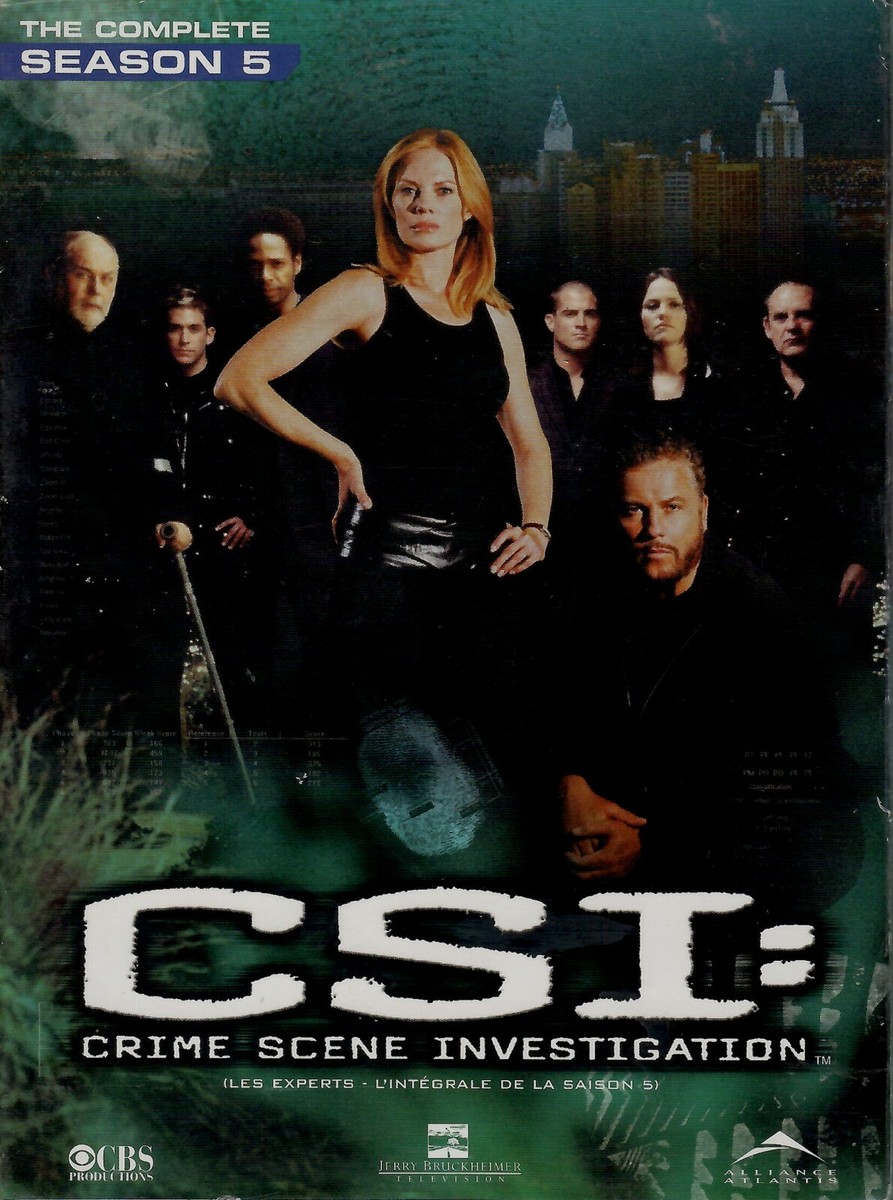CSI Season 5 - William L. Petersen, Marg Helgenberger - New 7 Disc