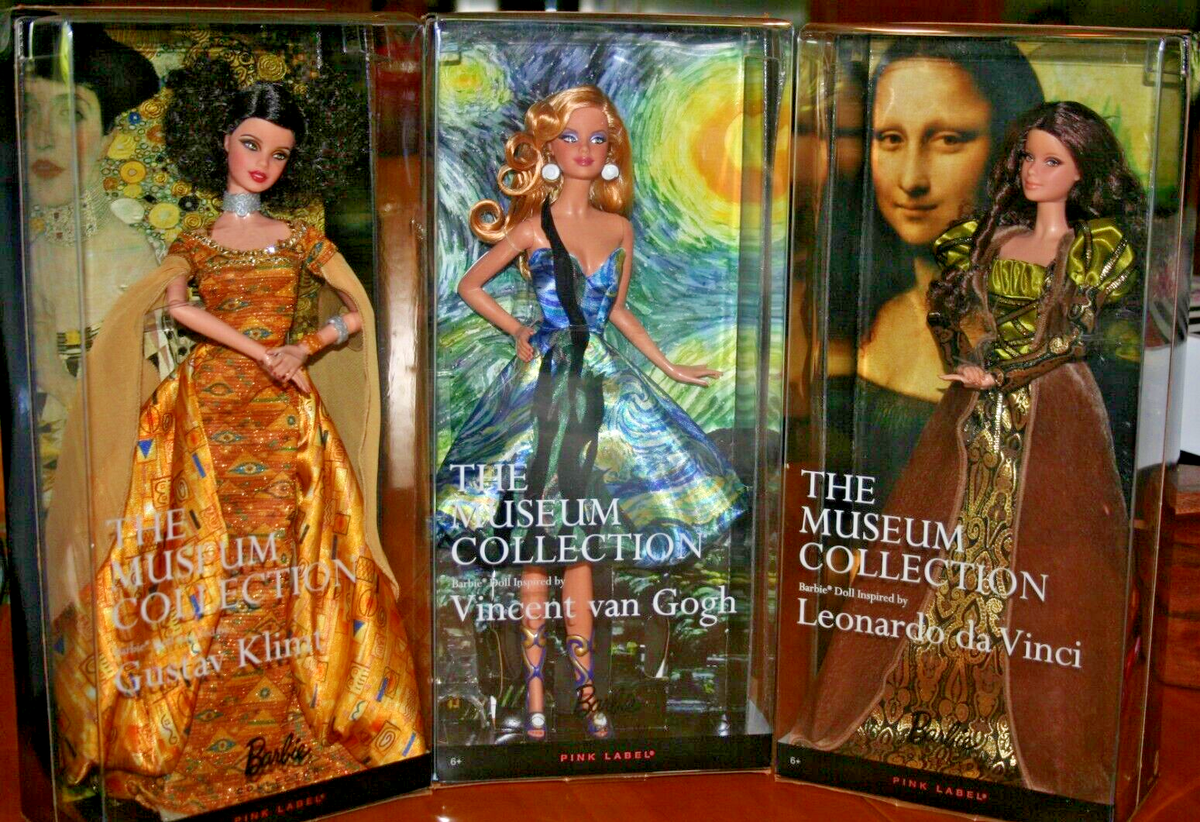 Barbie - Barbie 2010 コレクション　箱入り 2010 Museum Collection Pink Label Set of 3 Barbie Dolls-New