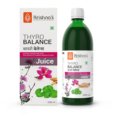 KRISHNA'S HERBAL & AYURVEDA Thyro Balance Juice, 1000 Ml