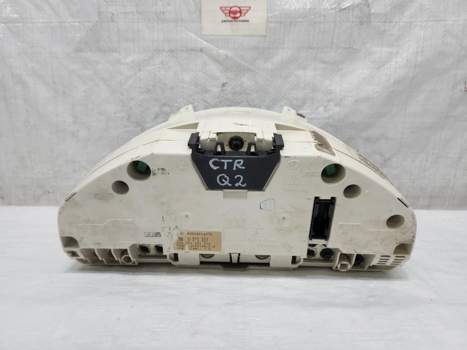 91 92 1991 1992 BMW 850I Speedometer Instrument Cluster Gauge OEM 1383326 Foto 3 de 4