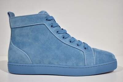 Christian Louboutin Louis Orlato Flat Panorama Blue High Top  display picture 1