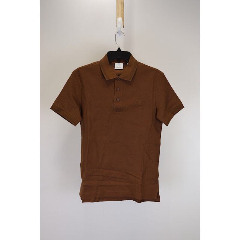 Burberry Polo Shirt in Dark Birch Brown BNWT X-Small | eBay