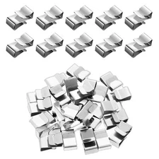 25 Pcs Metal Trailer Frame Wire Clips for Boat Cargo Camper Snowmobile Trailer