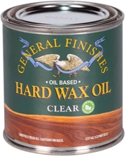 Hard Wax Oil, 1/2 Pint, Clear