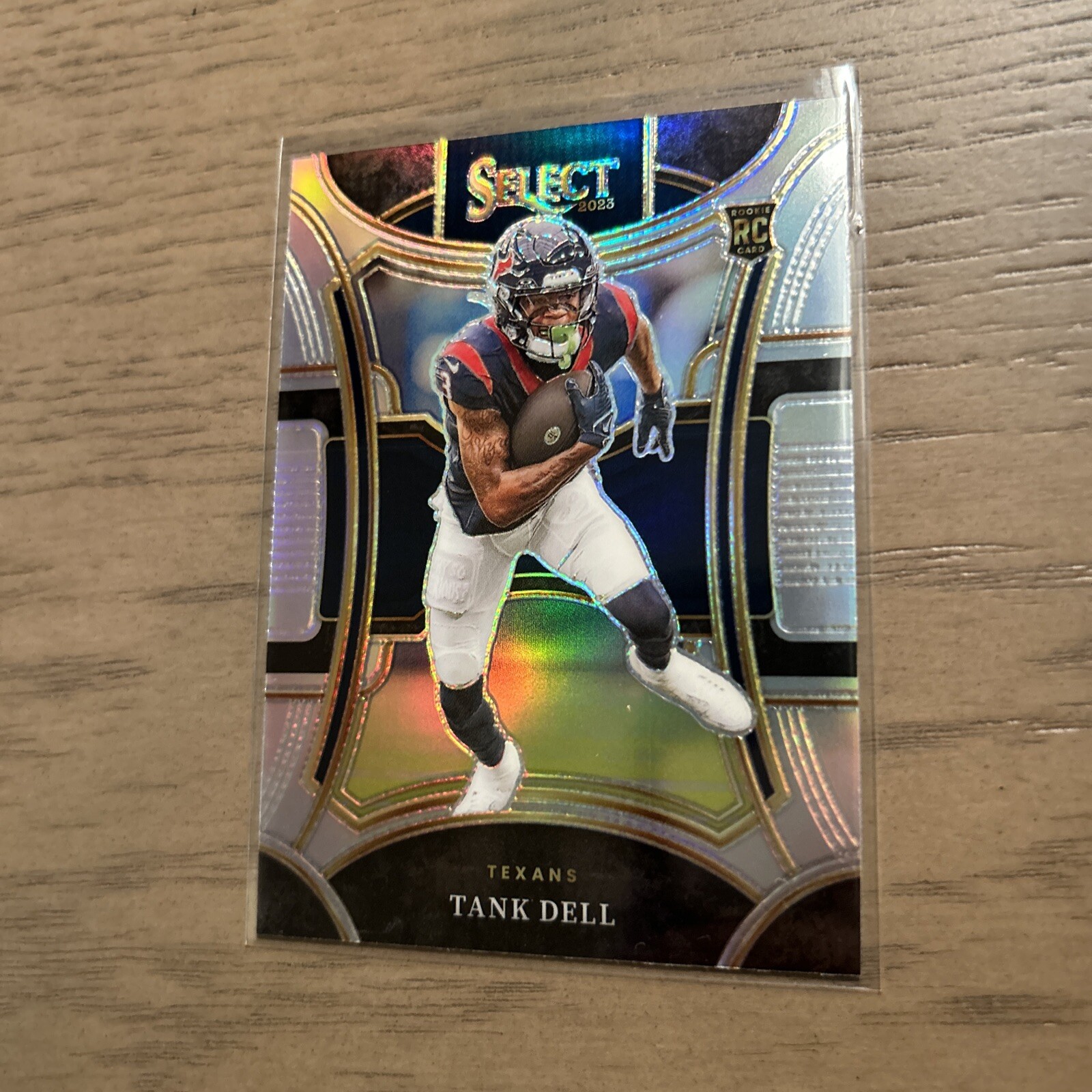 TANK DELL 2023 SELECT SUITE LEVEL FOOTBALL ROOKIE SILVER PRIZM Rc Texans