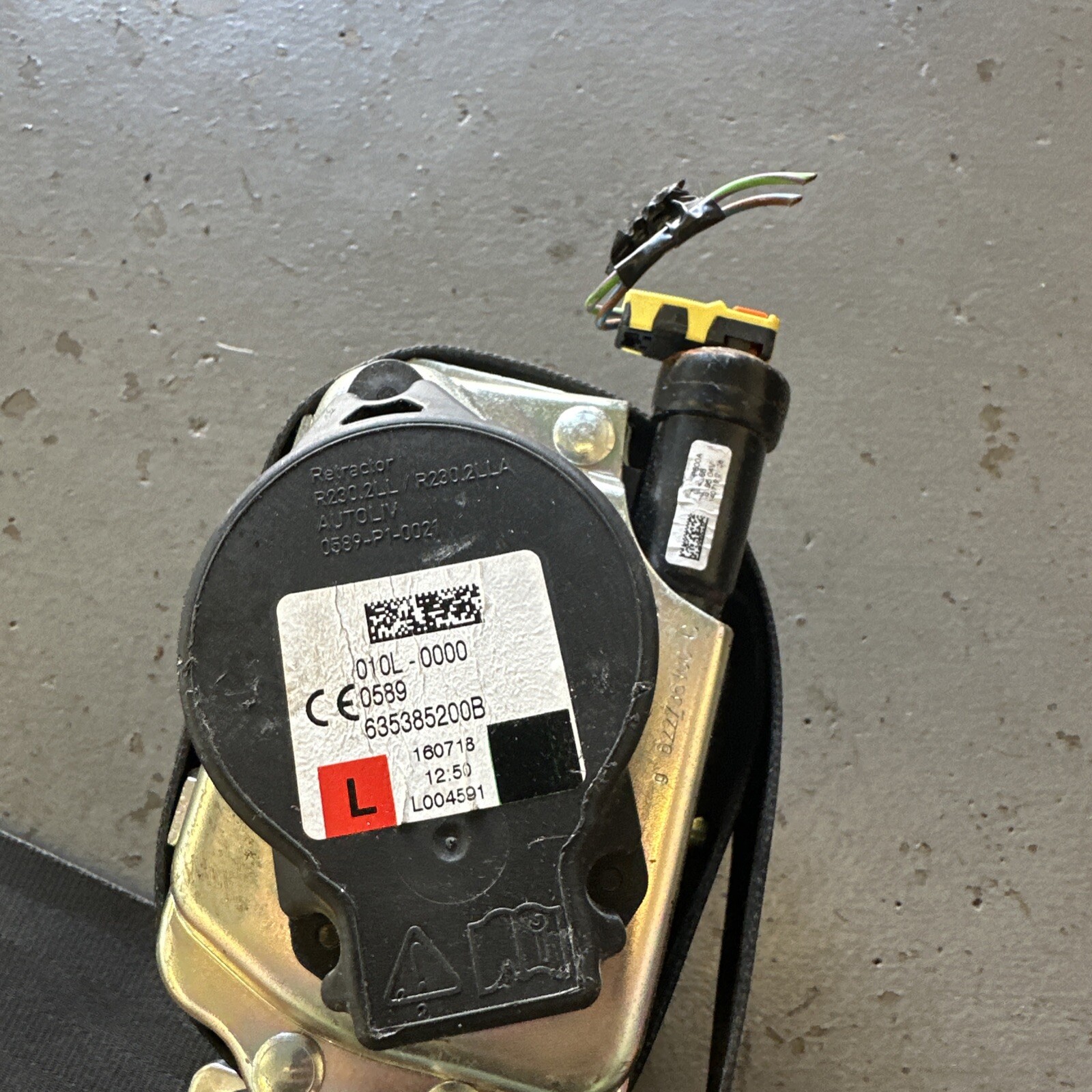 Land Rover Discovery Sport 2019 Left Front Seatbelt Atf14549 for  