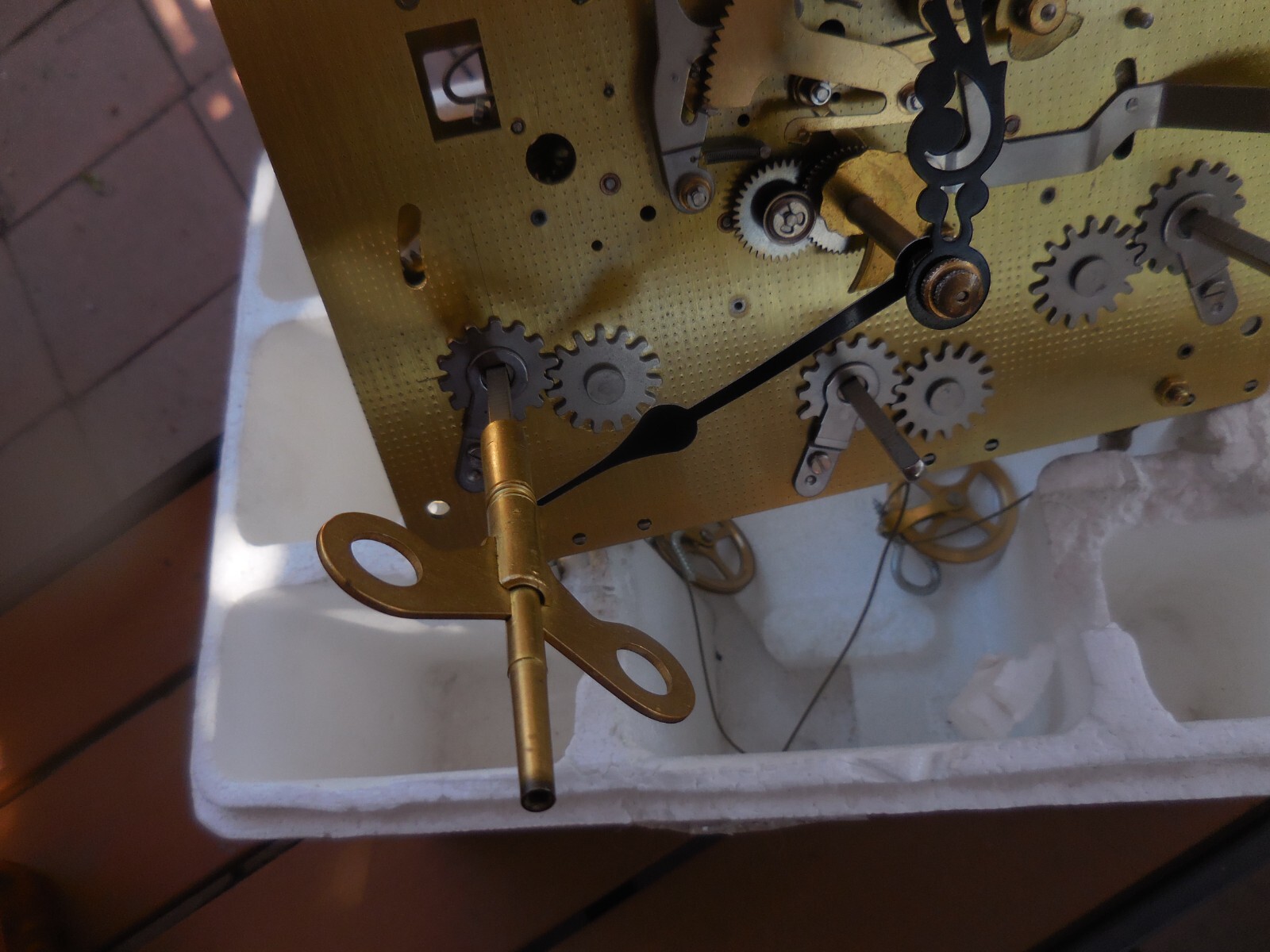 95 Hermle Black Forest Clock 2061853 SK 114cm 8 Day Triple Chime Cable