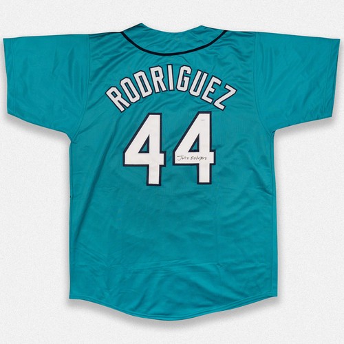 Julio Rodriguez Seattle Mariners Autographed Full Name Teal Pro Style Jersey JSA