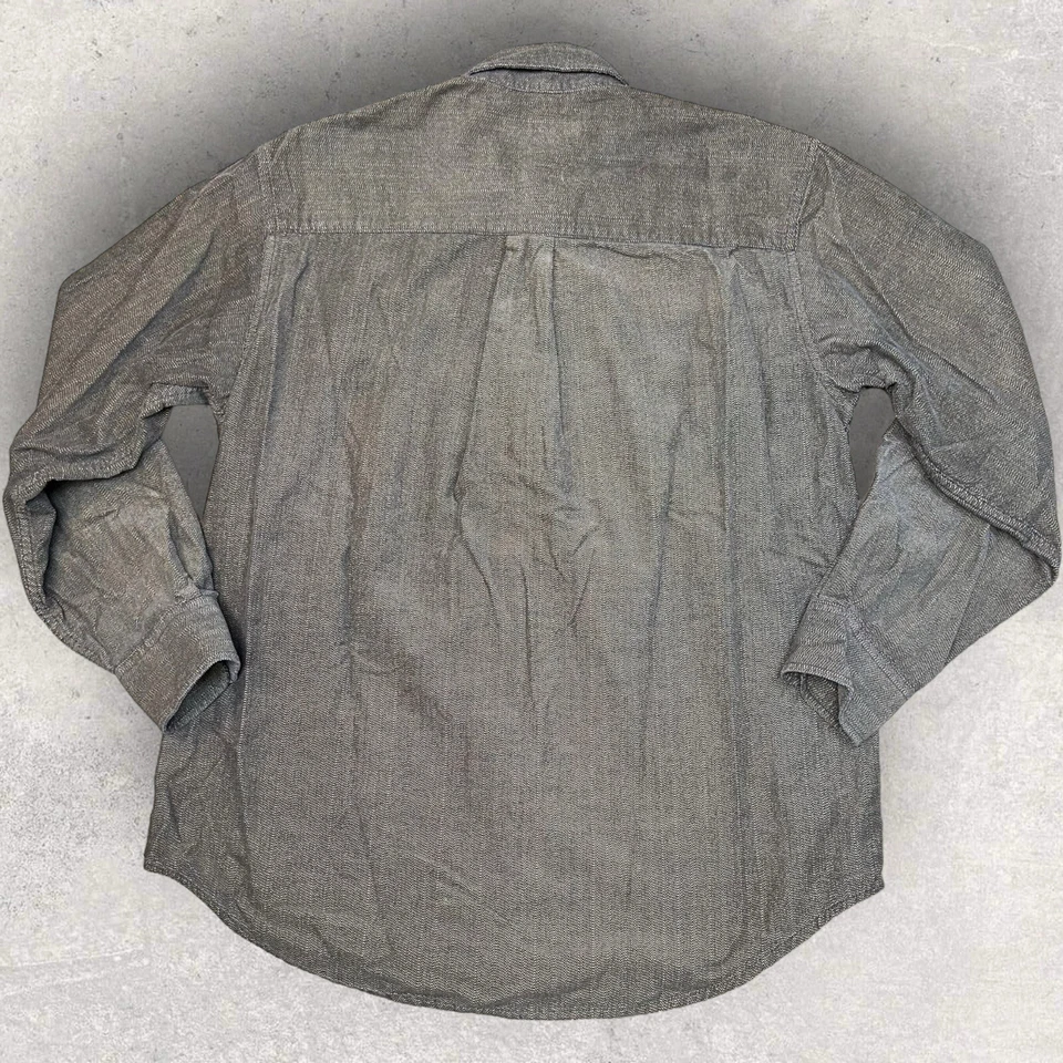 Camisa Brandini Le Collezioni Abotonada Talla MedianaL Manga Larga Marrón Foto 3 de 4