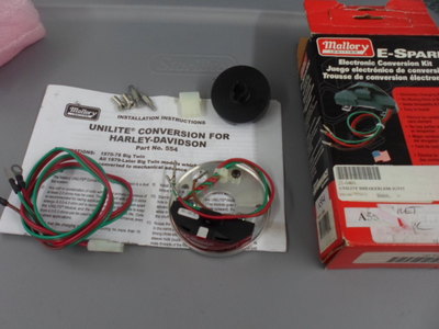 NOS Mallory Harley Davidson Unilite Breakerless Ignition NOS Mallory Harley Davidson Unilite Breakerless Ignition
