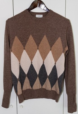 Titel: Ballantyne Kaschmir Pullover   100% Cashmere   Argyle   Größe M