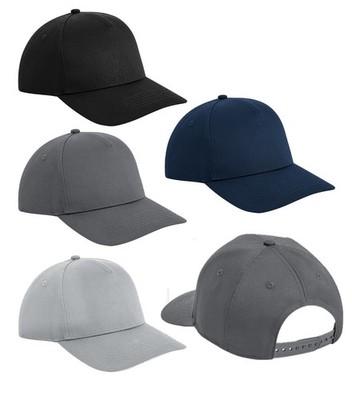 Baseballmütze 5 Panel Snapback Curved Peak Beechfield Urbanwear Cap