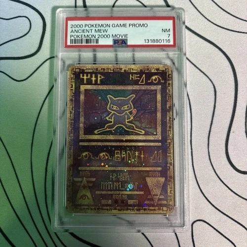 PSA 7 Ancient Mew 2000 Pokemon Game Promo, Pokemon 2000 Movie