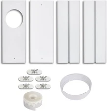 Portable Air Conditioner Window Kit with Coupler Adjustable Window Seal for AC