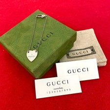 GUCCI Heart tag bracelet Silver925 Silver 32252