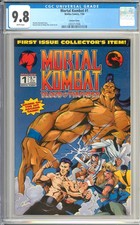 Mortal Kombat #1 (Variant Cover) Arcade Game Malibu Comics 1994 CGC 9.8