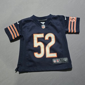 FLAWS Nike Chicago Bears Khalil Mack 52 Jersey Toddler 2T Navy Blue NFL Football