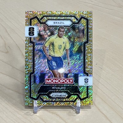 Panini 2026 Prizm Monopoly FIFA World Cup Rivaldo Brazil #21 Serial  #317/500