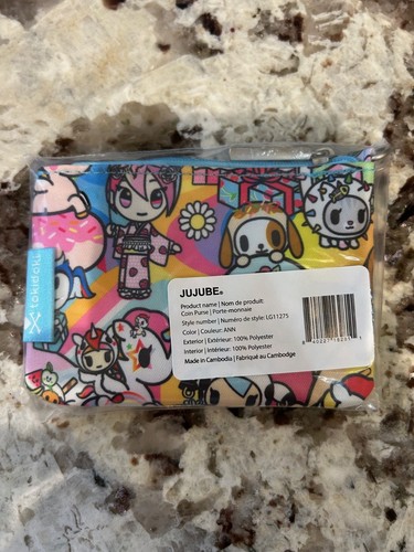 Jujube Tokidoki 20th Anniversary Coin Purse NIP Mozzarella PP - Picture 3 of 3