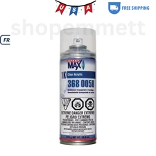 Spray max 10.6oz Aerosol 1k Acrylic Clearcoat 3680058