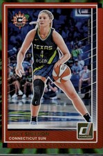 2025 Donruss WNBA - Jacy Sheldon - #33 Green Laser Connecticut Sun
