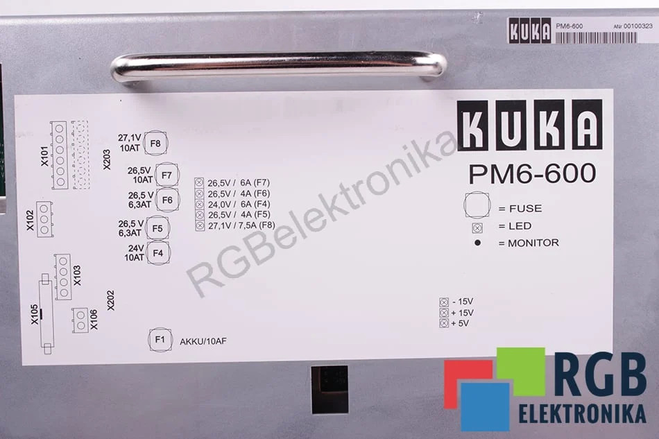 PM6-600 00100323 KUKA - Reconditionné - Garantie 24 mois