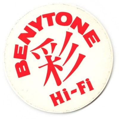[L002] LOGO/STICKER - VINTAGE 1980 - BENYTONE