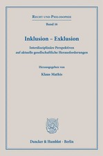 Inklusion - Exklusion Klaus Mathis Taschenbuc...