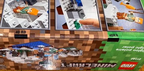 2018 LEGO Minecraft: The Polar Igloo (21142) 278 Pieces Retired New Sealed - Picture 5 of 5