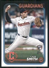 2024 Topps Update #US134 Cade Smith Cleveland Guardians Baseball Card 35011