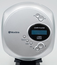 Vextra VX3989CP Personal MP3 CD Player Silver CD-R CD/RW Compatible For Parts 