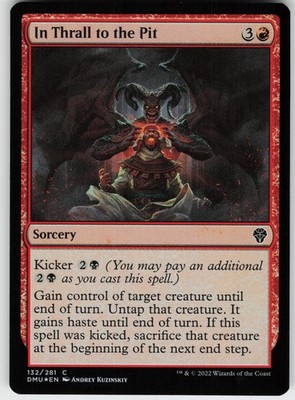 FOIL IN THRALL TO THE PIT 132 C NEAR MINT