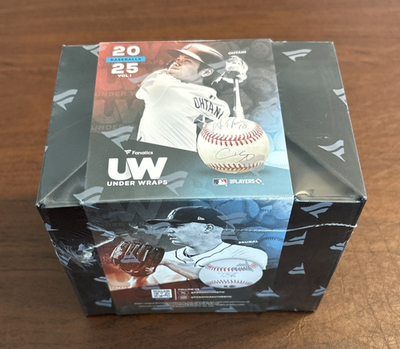2025 Fanatics Under Wraps AUTOGRAPHED MLB BASEBALL Vol. 1 Sealed