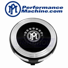 Performance Machine Merc Gas Cap With LED Fuel Light for 2006-2011 Harley qt