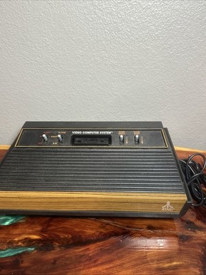 Atari 2600 CX-2600A Console w/ Power Cord. Works!