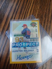 2024 Panini Prospect Edition HURSTON WALDREP GOLD Prizm Autograph AUTO RC 5/10